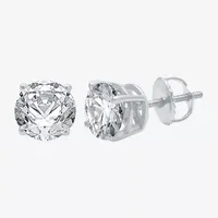 2 CT. T.W. Mined White Diamond 14K Gold 6.3mm Stud Earrings