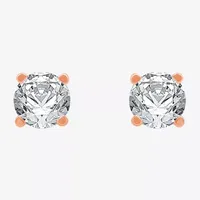 Classic Collection 1/2 CT. T.W. Mined White Diamond 10K Gold 3.8mm Stud Earrings