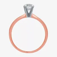 Classic Collection 1/2 CT. Lab-Grown (G / SI1-SI2) Diamond Round Solitaire Engagement Ring 10K or 14K Gold