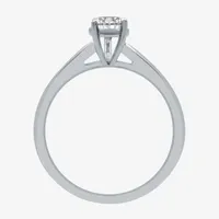 1 CT. Lab-Grown (G / SI2) Diamond Pear Solitaire Engagement Ring 10K Gold