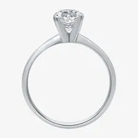 Premier Collection 1 CT. Natural Diamond Round Solitaire Engagement Ring 14K Gold