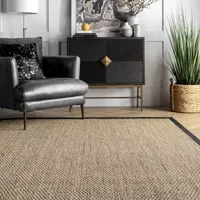 Nuloom Elijah Bordered Indoor Rectangular Accent Rug