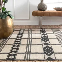 Nuloom Ramona Geometric Indoor Outdoor Rectangular Area Rug