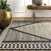 nuLoom Carolyn Geometric Indoor Outdoor Rectangular Area Rug