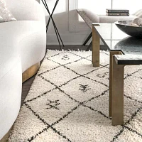 Nuloom Chrissy Geometric Indoor Rectangular Accent Rug