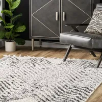 Nuloom Sqamanda Geometric Indoor Square Area Rug