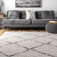 Nuloom Sqjessie Geometric Indoor Square Area Rugs