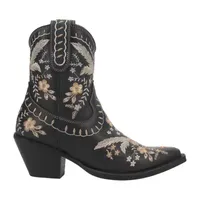 Dingo Womens Primrose Stacked Heel Cowboy Boots
