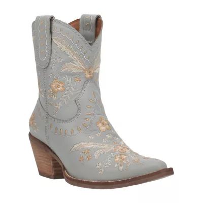 Dingo Womens Primrose Stacked Heel Cowboy Boots
