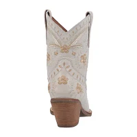 Dingo Womens Primrose Stacked Heel Cowboy Boots