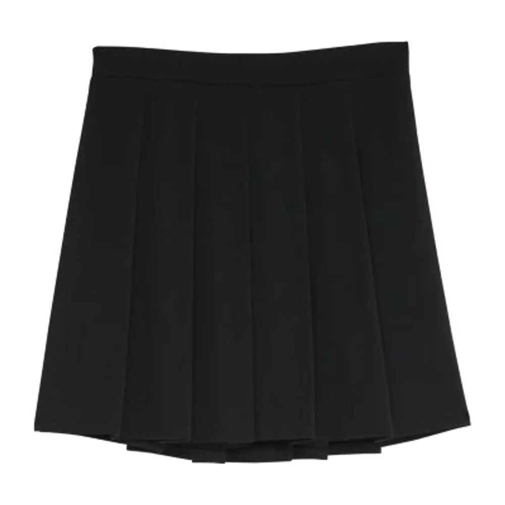 Byer California Little & Big Girls Mid Rise Pleated Skirt