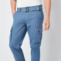 Buy Latest Muted Blue Mens Denim Cargo Pants Online In India