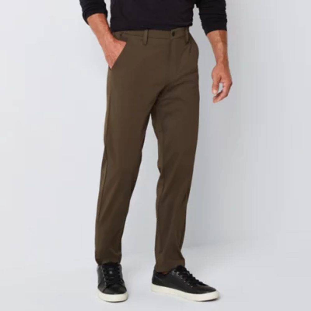 Stylus Chino Mens Straight Fit Flat Front Pant