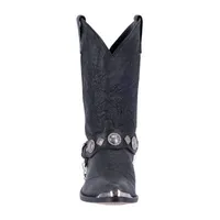 Dingo Mens Suiter Block Heel Cowboy Boots