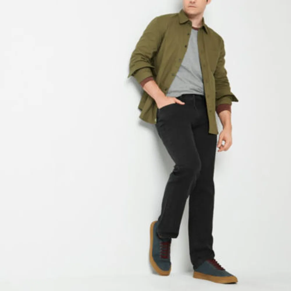 mutual weave Mens Stretch Bootcut Jean
