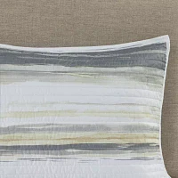 Madison Park Anchorage 6-Pc Printed Quilt Set With Throw Pillows