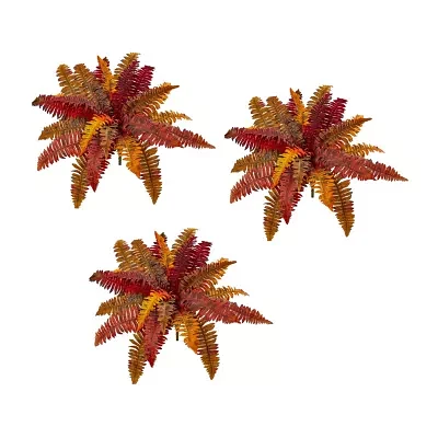 Nearly Natural 3-pc. "20"" Autumn Fern" Artificial Plant