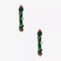 Bijoux Bar Wreath Hoop Earrings