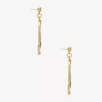 Bijoux Bar Snowglobe Crystal Drop Earrings