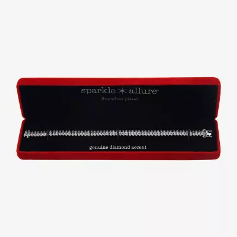 Sparkle Allure Diamond Accent Inch Tennis Bracelet