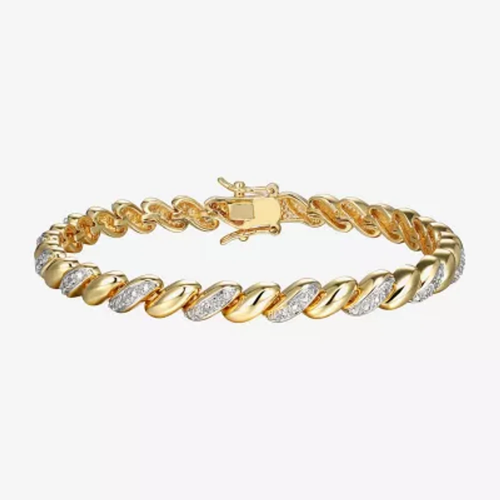 Sparkle Allure Diamond Accent 7.25 Inch Tennis Bracelet