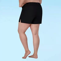 ZeroXposur Womens Quick Dry Swim Shorts Plus