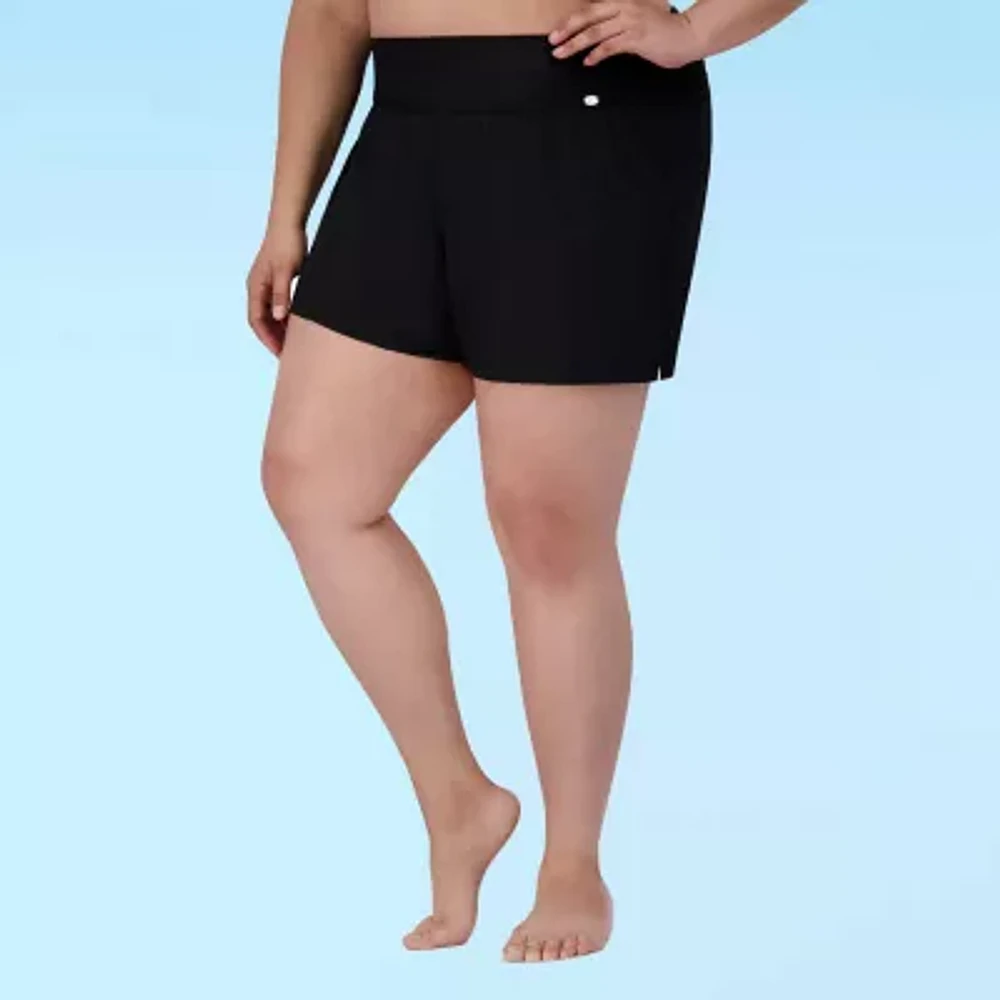 ZeroXposur Womens Quick Dry Swim Shorts Plus