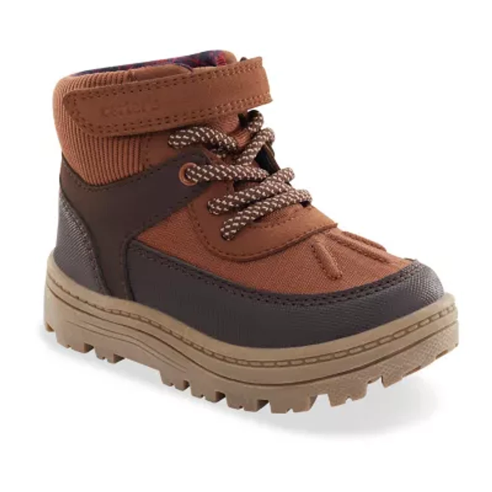 Carter's Toddler Boys Cyrus-B Flat Heel Lace Up Boots