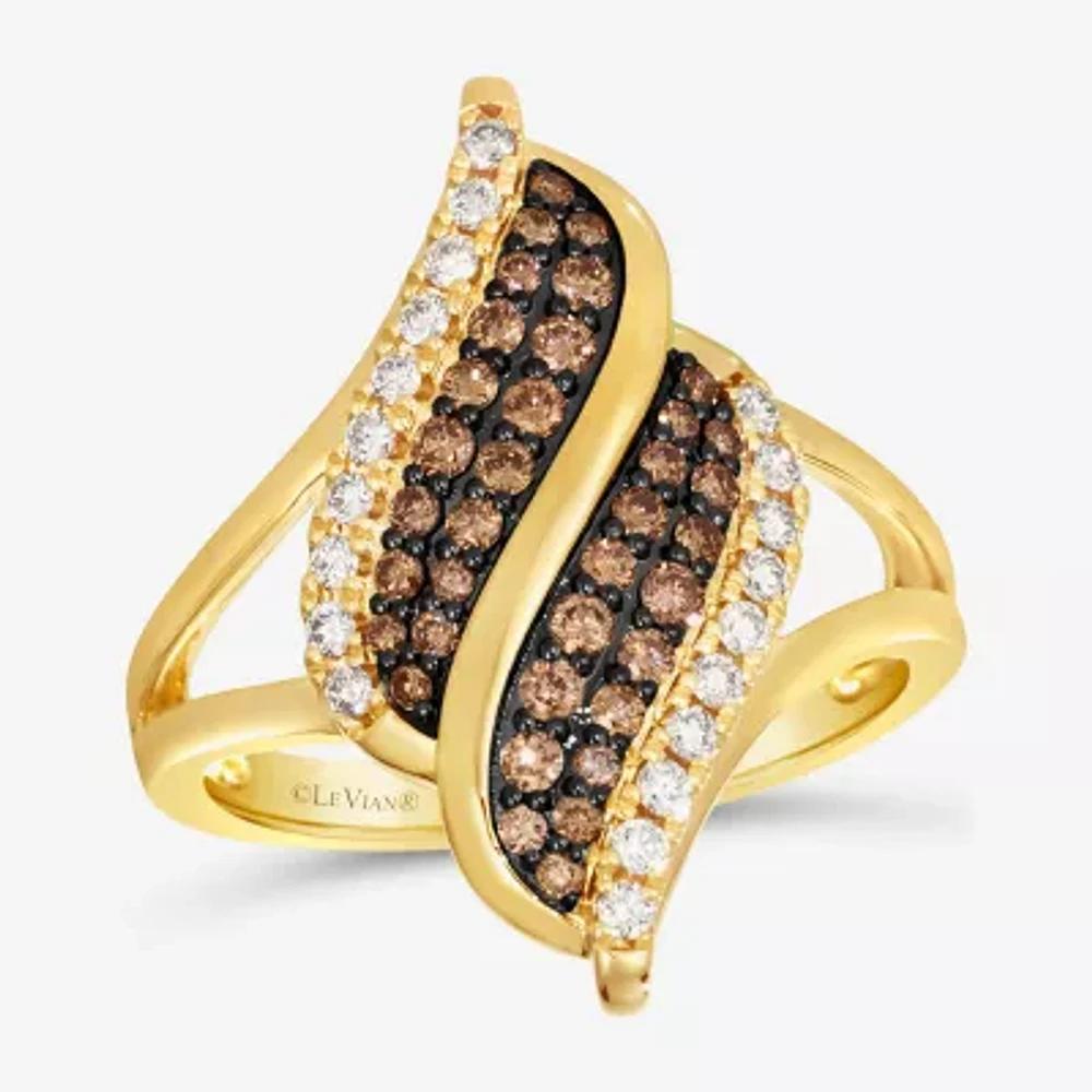 Le Vian® Ring featuring Chocolate Diamonds® Nude Diamonds™ set 14K Honey Gold™