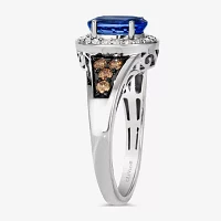 Le Vian® Ring featuring Blueberry Tanzanite® Chocolate Diamonds® Nude Diamonds™ set in 14K Vanilla Gold®