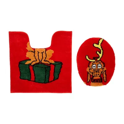 Grinch Jolly Max 2-pc. Bath Rug Set