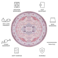 Safavieh Tucson Milo 6'X6' Indoor Round Area Rug