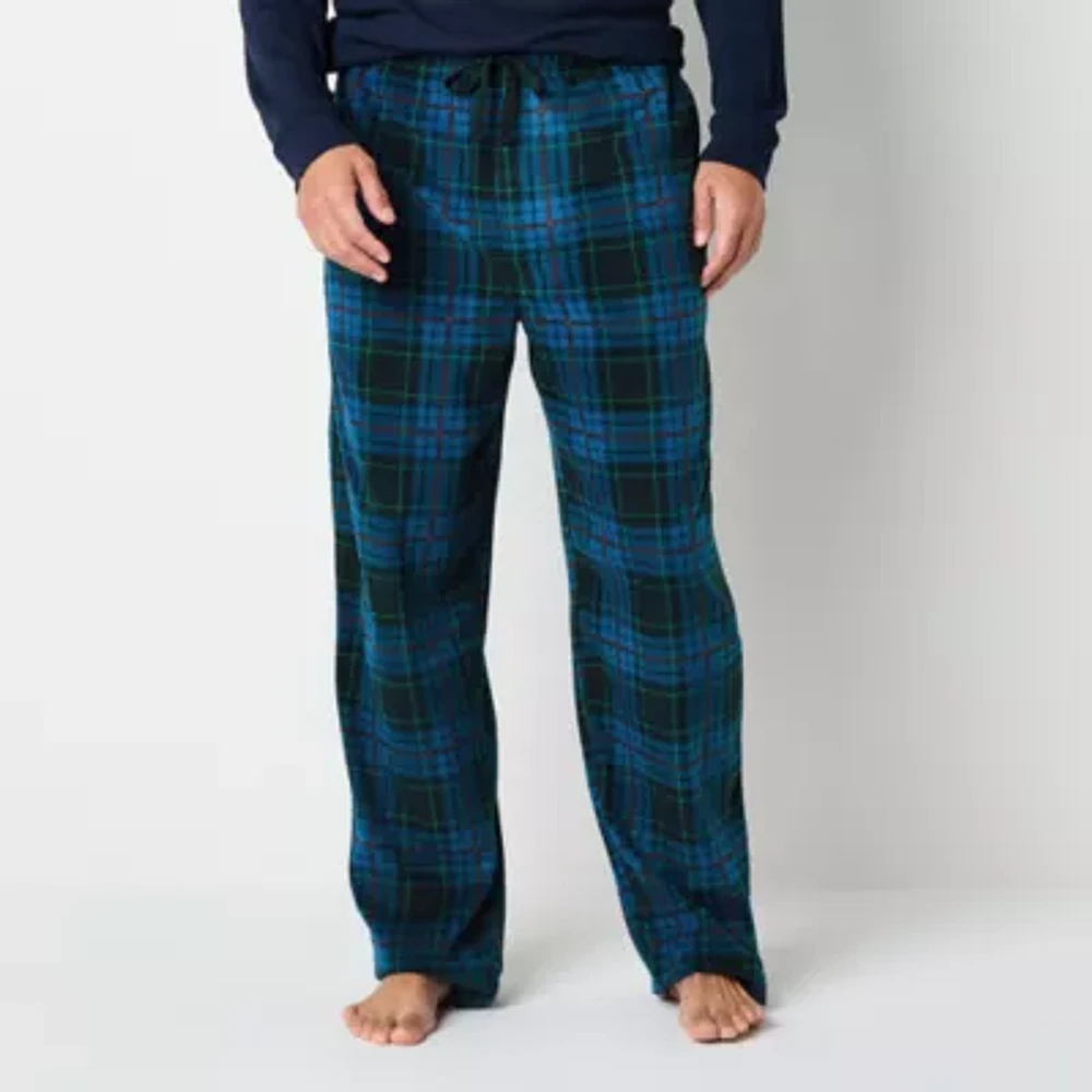 St. John's Bay Mens Tall Microfleece Pajama Pants