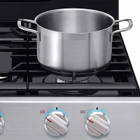 Samsung 5.8 cu. ft. True Convection Gas Range with Illuminated Knobs