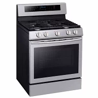 Samsung 5.8 cu. ft. True Convection Gas Range with Illuminated Knobs