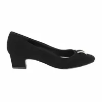 Easy Street Womens Eloise Block Heel Pumps