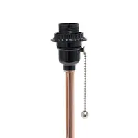 LimeLights Stick Lamp with Charging Outlet Table