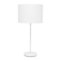 Simple Designs Stick Lamp with Fabric Shade