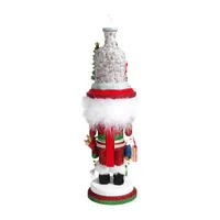 Kurt Adler 17.5-Inch Hollywoodâ™ Stockings On Fireplace Christmas Nutcracker