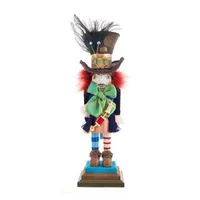 Kurt Adler 18-Inch Hollywood™ Mad Hatter Alice in Wonderland Christmas Nutcracker