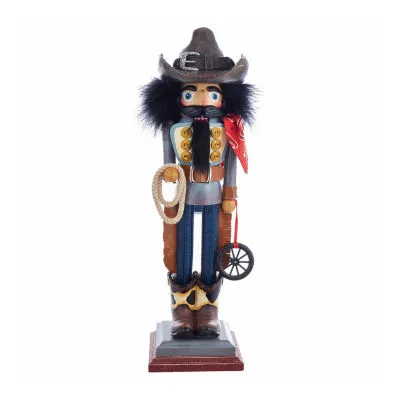 Kurt Adler 19-Inch Hollywoodâ™  Cowboy Christmas Nutcracker