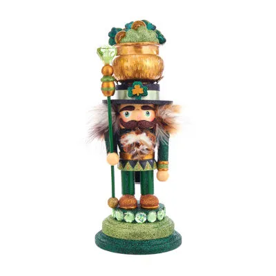 Kurt Adler 12-Inch Hollywood™ Irish Christmas Nutcracker