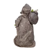 Kurt Adler 18-Inch Kringle Klaus Silver Santa Figurine