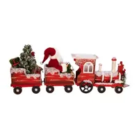 Kurt Adler 30.5-Inch Kringle Klaus  On Train Santa Figurine