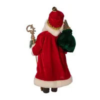 Kurt Adler 18-Inch Kringle Klaus African American Santa Figurine