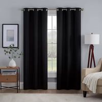 Eclipse Kylie Energy Saving Blackout Grommet Top Set of 2 Curtain Panel