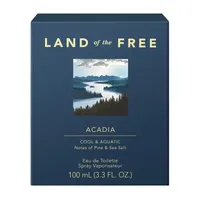Land Of The Free Acadia Eau De Toilette, 3.3 Oz
