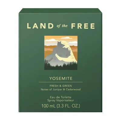 Land Of The Free Yosemite Eau De Toilette, 3.3 Oz