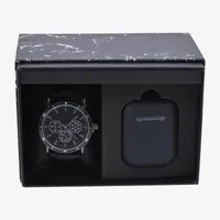 Mens Black 2-pc. Watch Boxed Set Mac7102jc