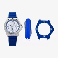 Mens Blue 3-pc. Watch Boxed Set Mac7104jc